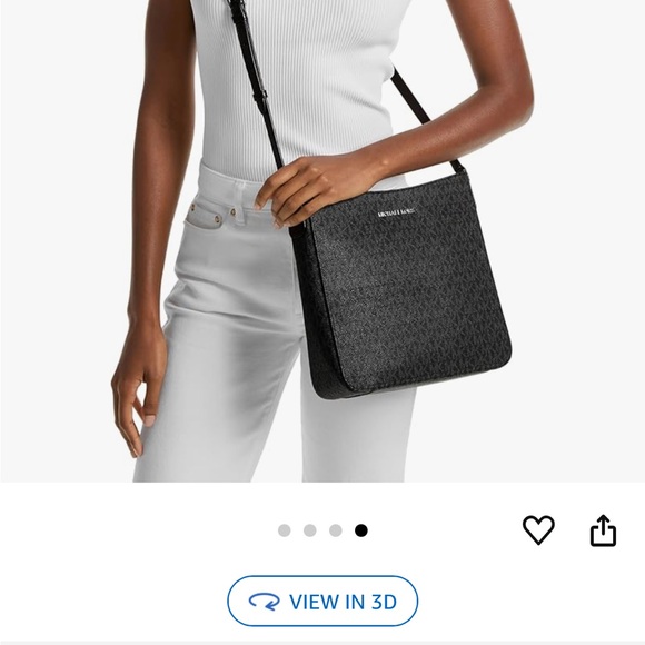 Michael Kors Jet Set Messenger Bag with Signature Style - Picture 4 of 10